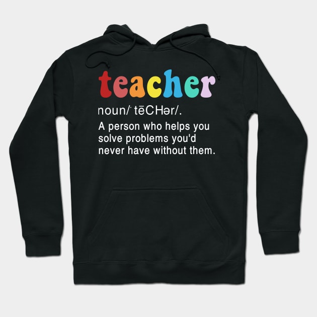 Teacher Off Duty Last Day Of School Teacher Summer T-Shirt Hoodie by peskybeater